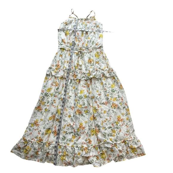 Lost + Wander Big Escape Floral Tiered Maxi Dress Size XS - Picture 7 of 15